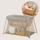 Lionelo, Alice, łóżeczko turystyczne, 3w1, Beige Olive