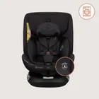 Lionelo, Bastiaan One, I-Size, fotelik samochodowy, Black Carbon, 40-150 cm