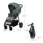 Lionelo, Emerald, wózek spacerowy, green forest