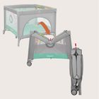 Lionelo, Mille Plus, kojec wielofunkcyjny, grey green