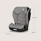 Lionelo, Neal, fotelik samochodowy, i-Size, Grey Concrete, 100-150 cm