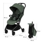 Lionelo, Sia, wózek spacerowy, emerald