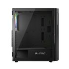 Logic Concept, Aramis ARGB Midi, obudowa komputerowa, USB 3.0, czarna