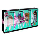 L.O.L. Surprise, O.M.G. 4 Pack, Candylicious, Miss Independent, Alt Grrrl i Busy BB, zestaw laleczek