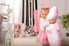 Lovely Dreams, Pani Tuliś, maskotka z pozytywką, różowa w kropki