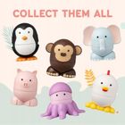 Magimals, zwierzęta morskie, figurki magnetyczne, zabawka do kąpieli