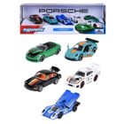 Majorette, Porsche, modele pojazdów, resoraki, 1:64, 5 szt.