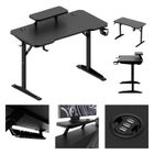 Mark Adler, Leader 5.1 Black, biurko komputerowe z półką, 115 cm