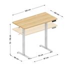 Mark Adler, Leader 6.9 Craft, biurko elektryczne, regulowane, 120 cm