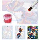 Massido, malowanie po numerach, Dino, 40-50 cm