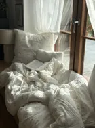 Matex, pościel bawełniana, muślinowa, 200-220 cm