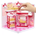 MGA's Miniverse, Make It Mini, Hello Kitty, Sanrio Playset, kawiarenka, zestaw z mini akcesoriami