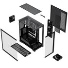 Modecom, Volcano Stellar Plus ARGB Midi 5F, obudowa komputerowa, czarna