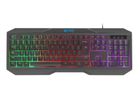Natec, Fury, zestaw, 4w1, Thunderstreak 3.0 US, klawiatura + mysz + słuchawki + podkładka, NFU-1674