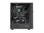 Natec, Genesis Diaxid 605F Midi Tower, obudowa komputerowa, USB-C, czarna