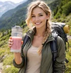 Neno, Fresco, przenośny blender, beżowy