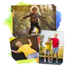 Neo-Sport, trampolina ogrodowa dla dzieci, 4,5ft/140 cm