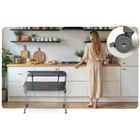 Nukido, NK-243, łóżeczko turystyczne składane, dostawka, ciemny szary