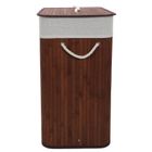 Nuxio, Svana, bambusowy kosz na pranie, 2-komorowy, 100l