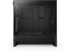 NZXT, H5 Flow Midi Tower, obudowa komputerowa z szybą, czarna