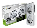 Palit, karta graficzna, GeForce RTX 5060 WHITE OC 8GB GDDR7 128bit 3DP/HDMI