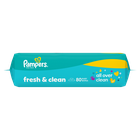 Pampers, Fresh Clean, chusteczki nawilżane, 1-80 szt.