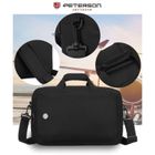 Peterson, plecak podróżny, czarny