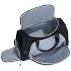 Peterson, torba podróżna z uchwytem na walizkę, czarna