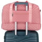 Peterson, torba treningowa, 2-komorowa, różowa