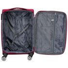 Peterson, walizka, duża, czerwono-niebieska, 78 cm