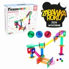 Picasso, Tor kulkowy, klocki magnetyczne, 50 elementów