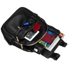 Plecak, czarny, skóra ekologiczna, Rovicky