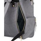 Plecak na latopa, szary, Peterson