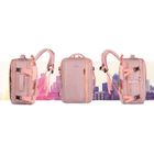 Plecak podróżny, bagaż podręczny do samolotu, różowy, Peterson