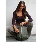 Plecak podróżny, bagaż podręczny do samolotu, zielony, Peterson