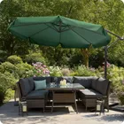 Plonos, parasol ogrodowy, składany, 8 segmentowy, z pokrowcem, 350 cm, PL-881