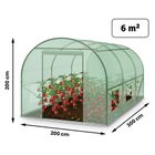 Plonos, tunel ogrodowy, szklarnia ogrodowa, 3-2m, 6m2