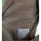 Portfel, brązowy, skórzany, RFID, Rovicky