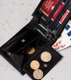 Portfel, czarny, skórzany, Peterson