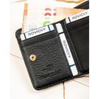 Portfel, czarny, skórzany, RFID, Rovicky