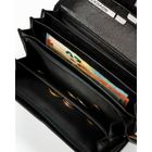 Portfel, czarny, skórzany, Rovicky