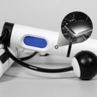 Profesjonalna skakanka crossfit z elektronicznym licznikiem LCD, różowo-biała