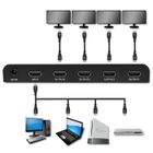 Qoltec, rozdzielacz, 4xHDMI, 4KX2K, 3.4gb/s
