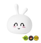 Rabbit & Friends, Królik Słodziak, lampka silikonowa, biała