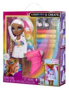 Rainbow High, Air Brush & Create, lalka modowa, Grey Eyes