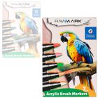 Rawmark, markery akrylowe brush, 7 kolorów