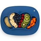 Ricokids, talerzyk dla dzieci silikonowy do karmienia, korona