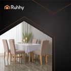 Ruhhy, pokrowce na krzesła, beżowe, 6 szt.