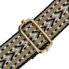 Saszetka na biodro, nerka, czarna, skóra ekologiczna, Peterson