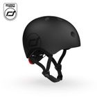 Scoot & Ride, kask ochronny, Black, rozmiar 55-59 cm